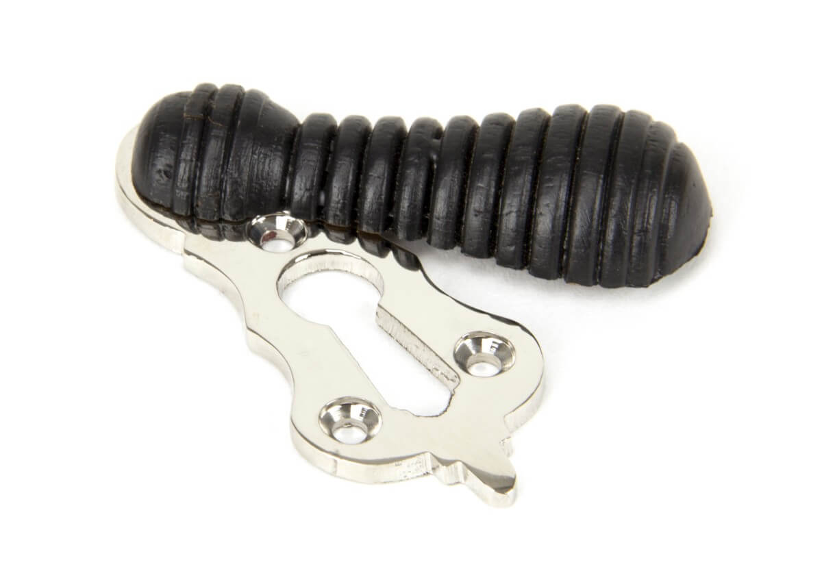 Anvil 91533 Ebony + Nickel Beehive Escutcheon