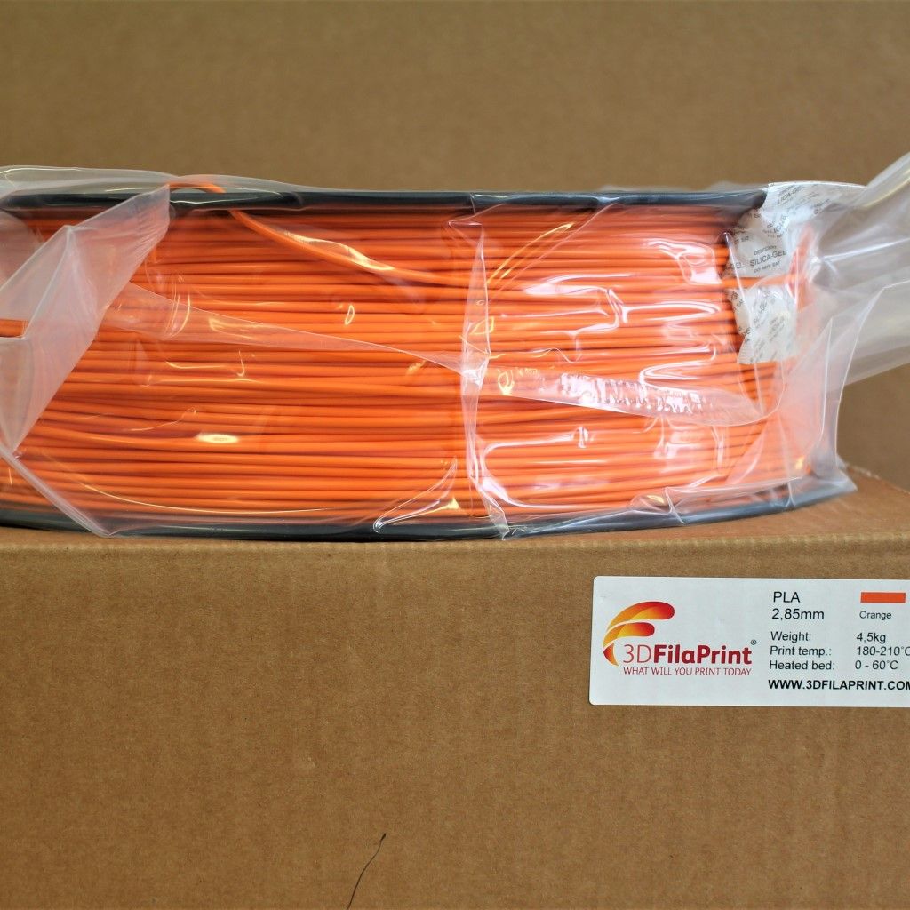 4.5KG 3D FilaPrint Orange Premium PLA 2.85mm 3D Printer Filament