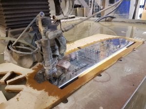 Glass Waterjet Cutting Services London