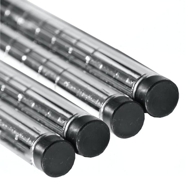 4x Replacement Chrome Poles