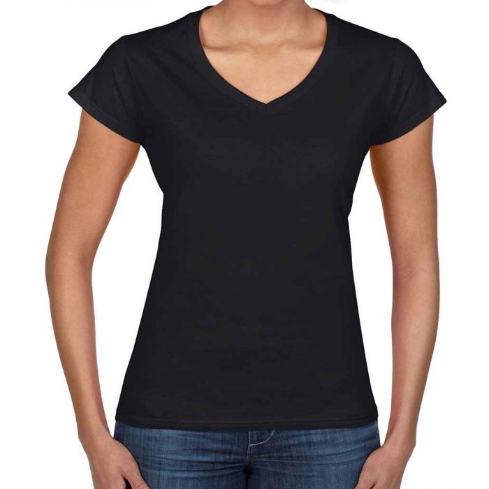 Gildan Ladies SoftStyle&#174; V Neck T-Shirt