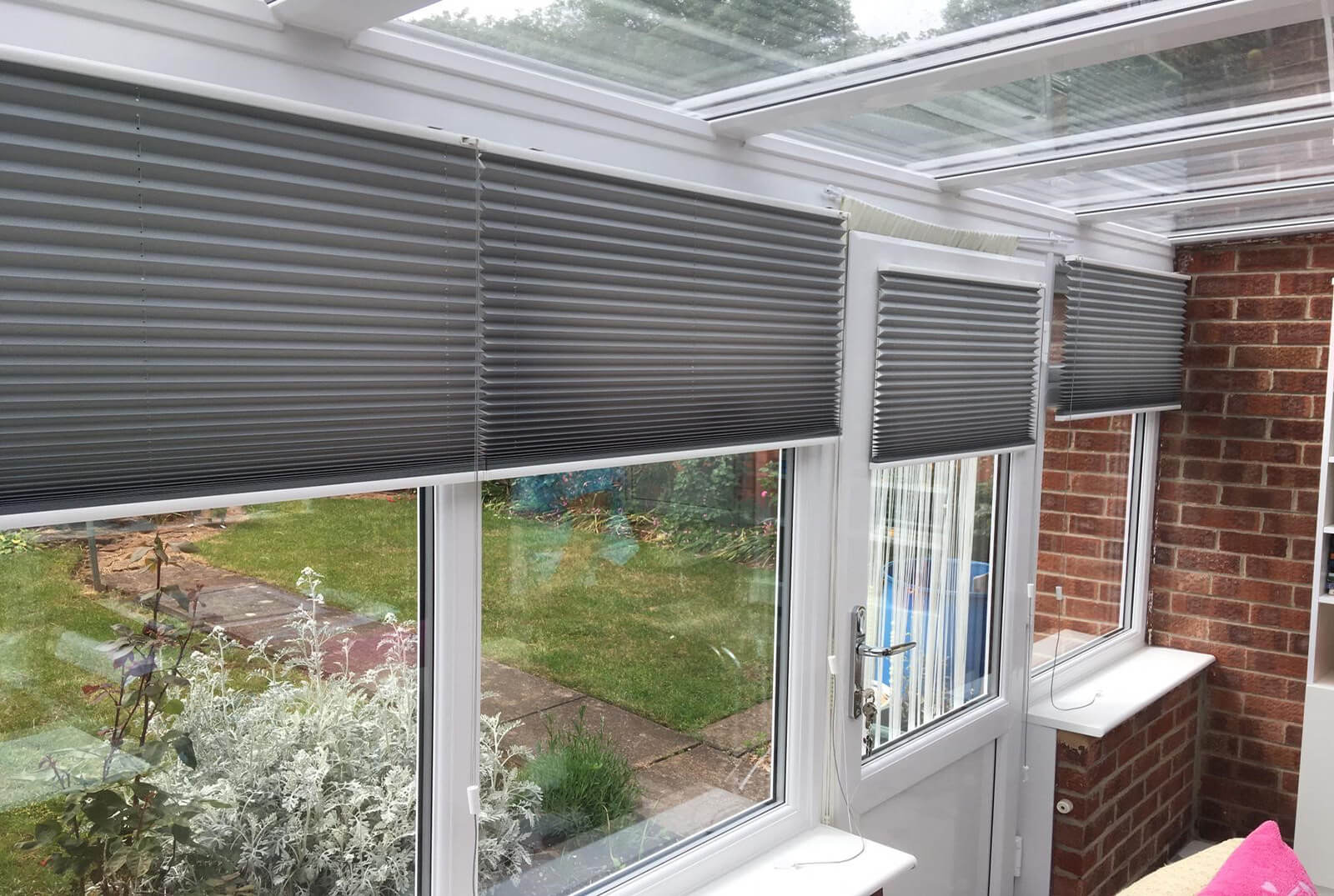 Suppliers of Neatly Folding Pleated Blinds