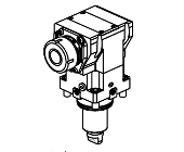 Axial driven tool VDI40 DIN 5480