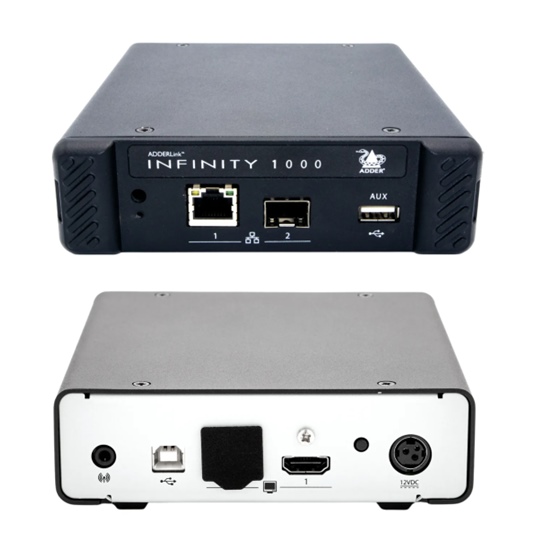 ALIF1104T - ADDER - ADDERLink&#174; INFINITY: HDMI KVM Extender, single-head KVM, digital video/audio, USB2.0, 1GbE (KVM Transmitter)