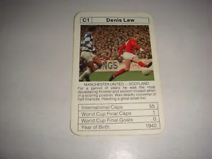 Denis Law Mufc Football - C1 Ace Sporting Aces Showing W G Grace