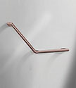 Modern Rose Gold Angled Grab Bar (151VRG)