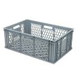 42 Litre Ventilated Stackable Storage Crate (600x400x220mm)