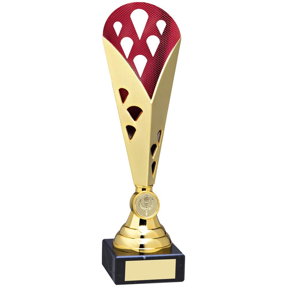 Suppliers Of Fluted Trophy Cup on marble base - 5 sizes - 2 Colourways Hertfordshire