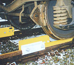 Railroad Car Wheel Chocks