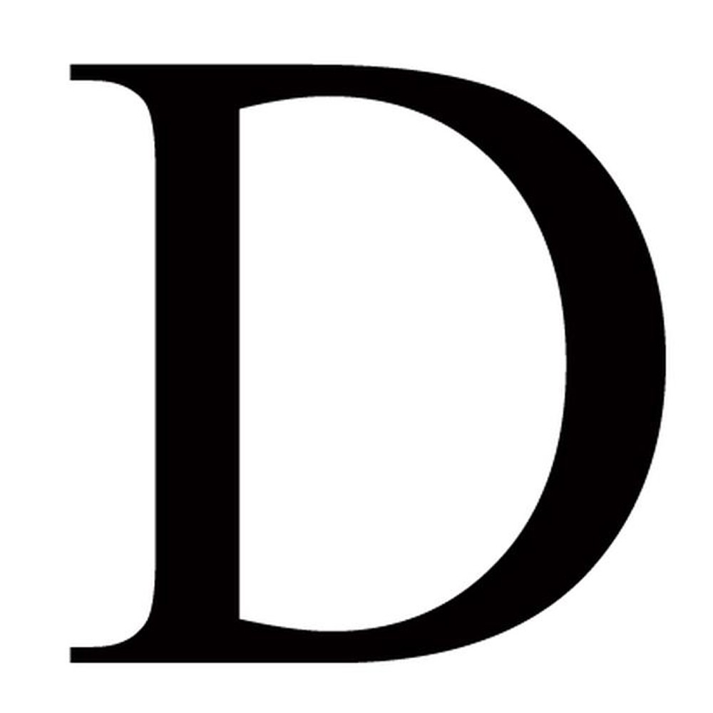 100mm High 6mm Thick Mild Steel Profiled Letter D
