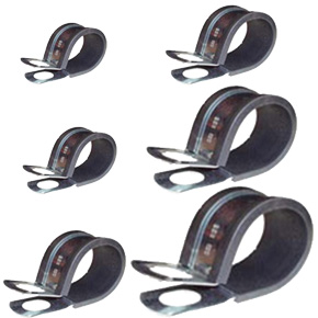 PVC Lined P Clips