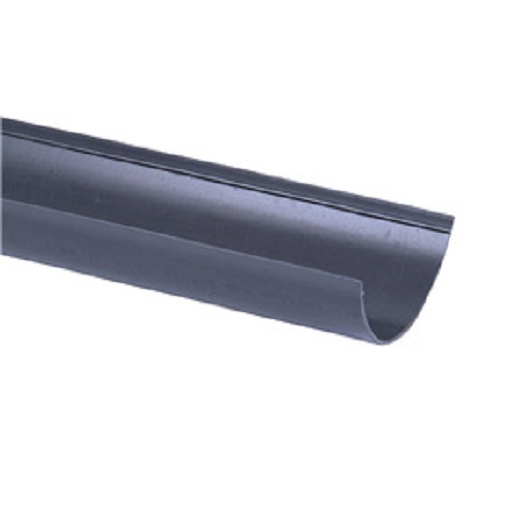 Anthracite Round Gutter 4mt Length 112mm