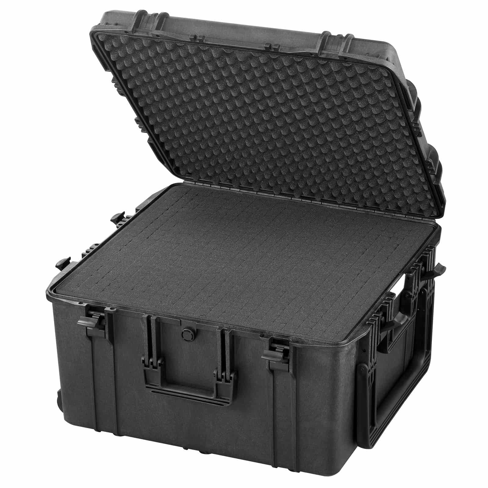 135 Litre Wheeled Square Mobile Waterproof Plastic Protective Case - With or Without Foam