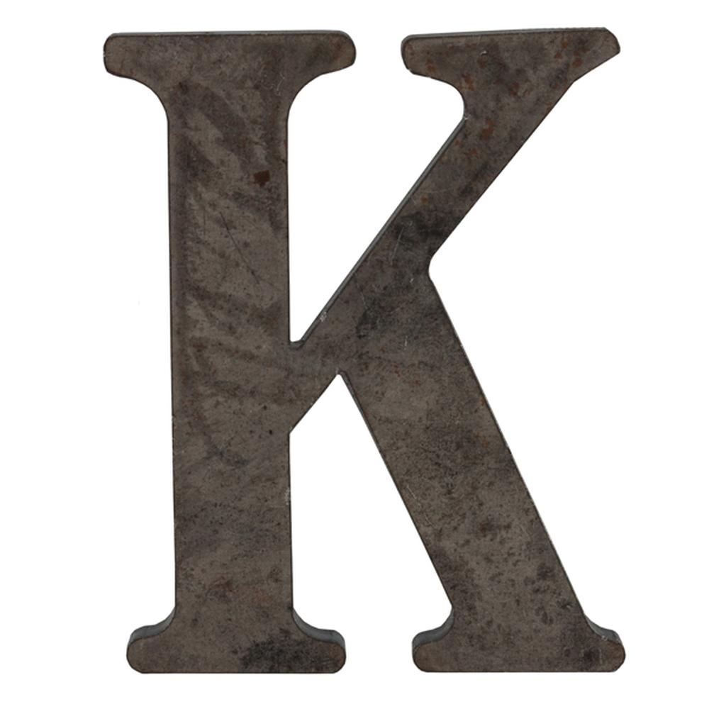 Profiled Letter K - Mild steelHeight 200mm - 6mm Thick