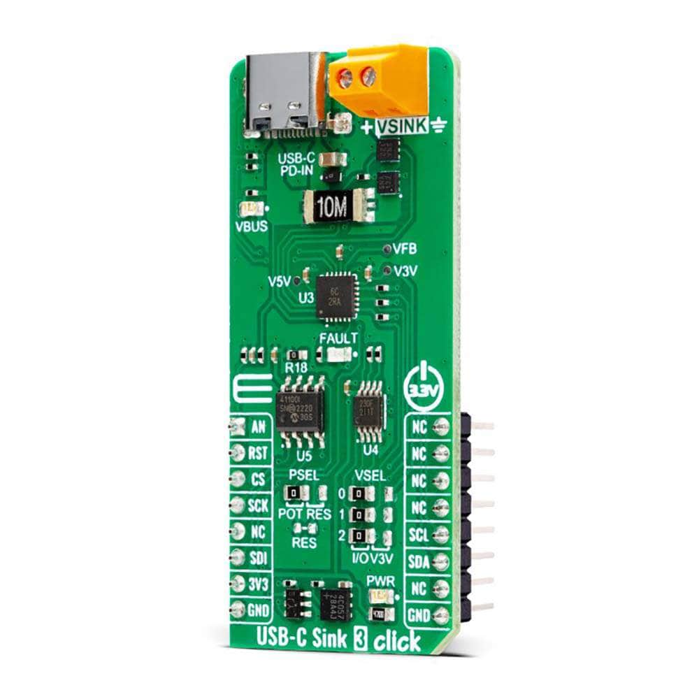 USB-C Sink 3 Click Board