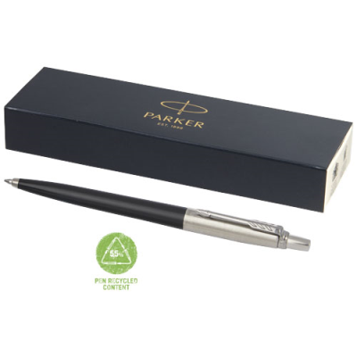 PARKER JOTTER RECYCLED BALL PEN in Solid Black.