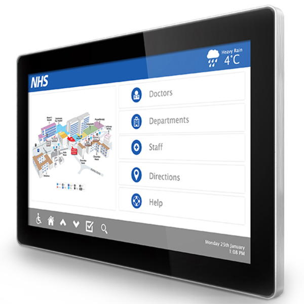 PCAP Touch Screen Display With Android or Windows OS