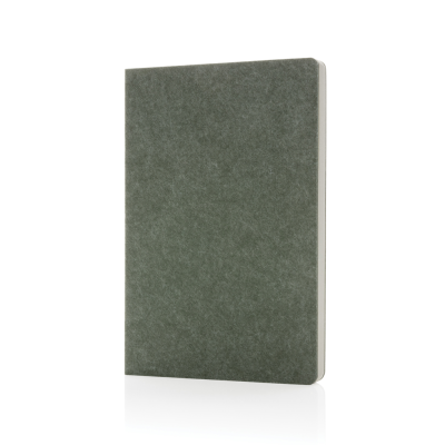 PHRASE GRS CERTIFIED RECYCLED FELT A5 NOTE BOOK in Green.