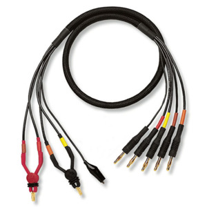 Keysight 11059A Kelvin Probe Set, 0.8 m (31.5 in), 5 Single Banana Plugs, 4-wire and Ground