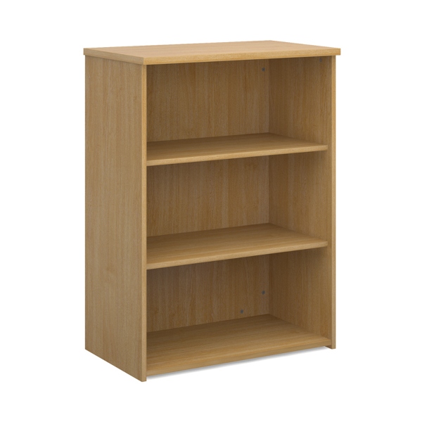 Universal Bookcase with 2 Shelves - Oak