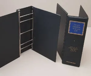 Custom Post Lock Binders For Archival Storage