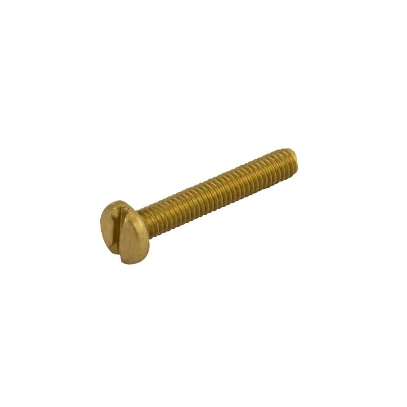 Unicrimp M4x16mm Brass Panhead Machine Screws (Pack of 100)