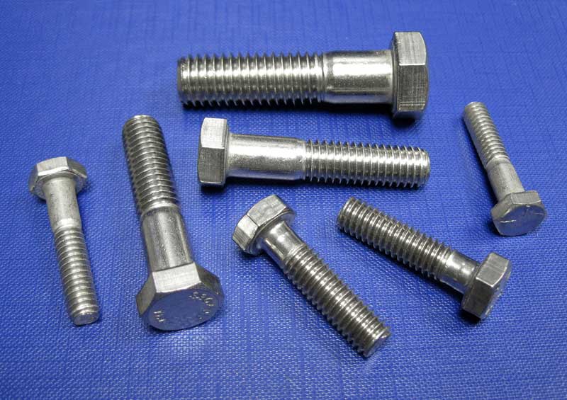 Hex Head Bolts Made Of Stainless Steel For Marine Environments
