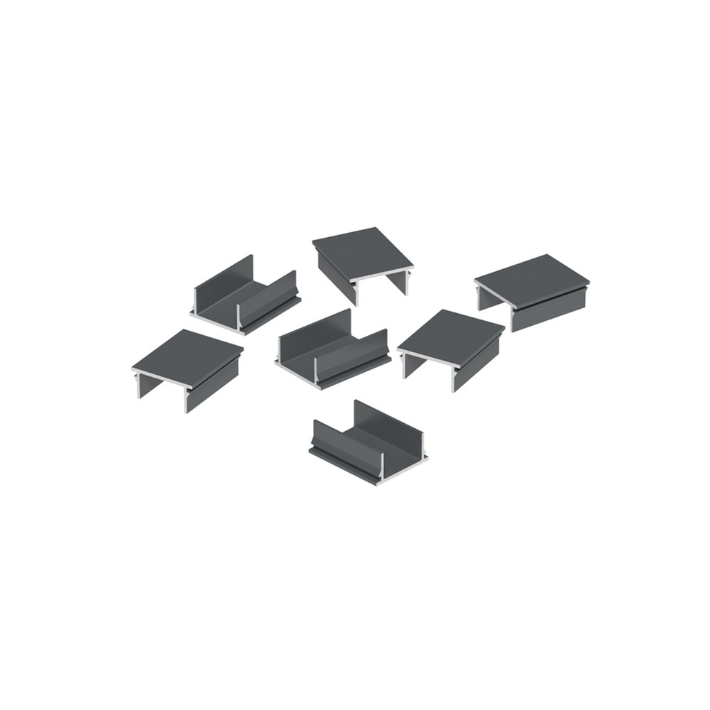 25mm Spacer Strip - Pack of 40 Slate Grey Matt RAL 7015