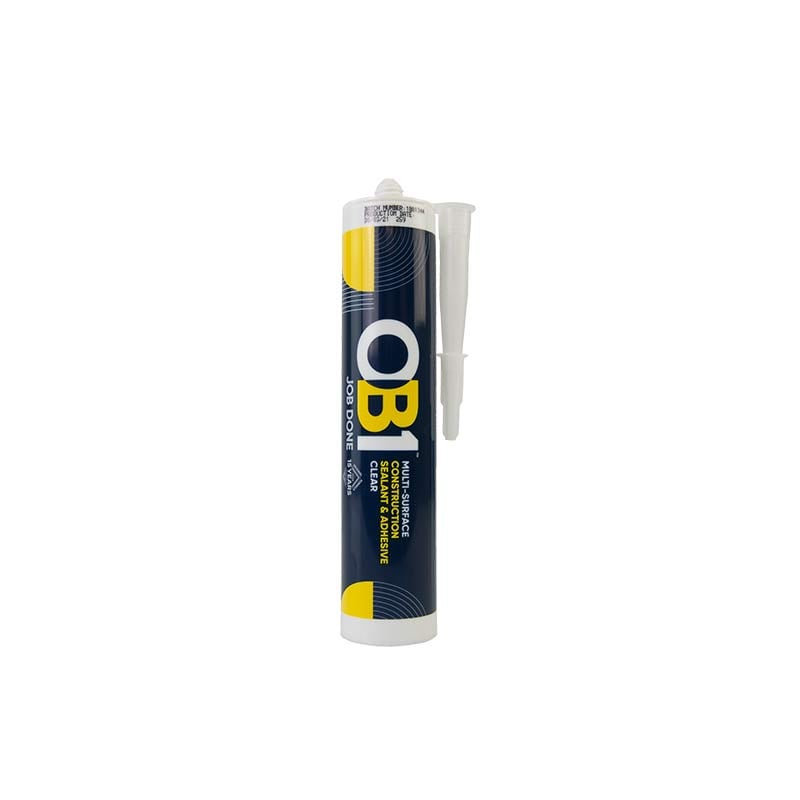 Unicrimp OB1 Multi-Surface Construction Sealant & Adhesive Clear 290ml