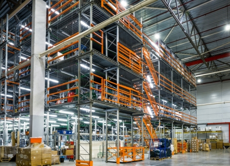 Custom Shelving For Warehouse Mezzanine Floors