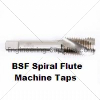 7/8x11 BSF HSS Spiral Flute Machine Tap