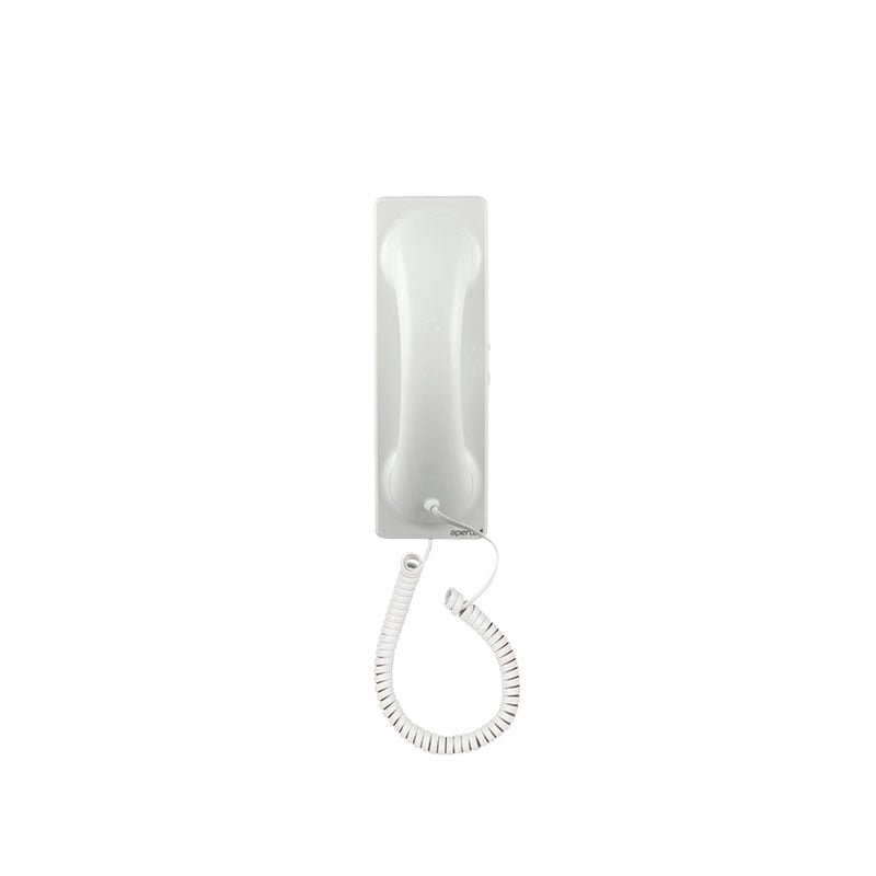 ESP Aperta Audio Door Entry Handset White for Video Systems