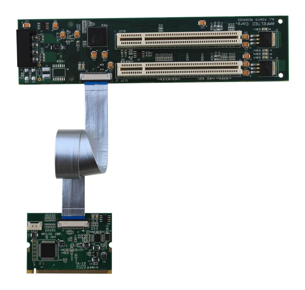 Amfeltec MiniPCI to Dual PCI Adapter (with -12V)