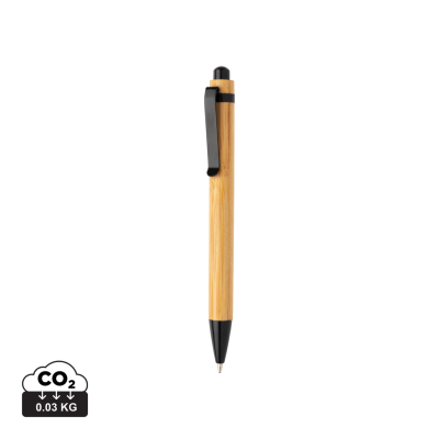 BAMBOO PEN in Black.