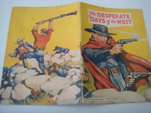 Western Thomson Giveaways The Desperate Days Of The West 34 Pages, Wizard Issue