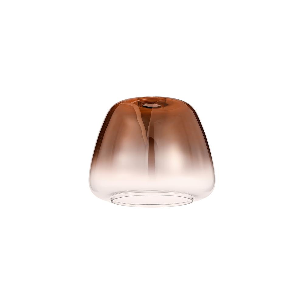 Luxuria Kennith 28cm Trapezium Glass (H) Copper Fade/Clear