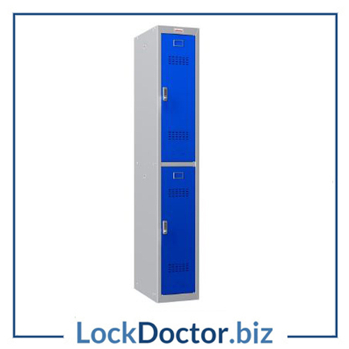 Phoenix Blue Double-Door Electronic Locker