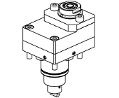 Axial driven tool H&#61;55mm