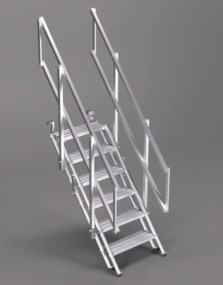 1.5m Alto Universal Stair Set inc. Handrails