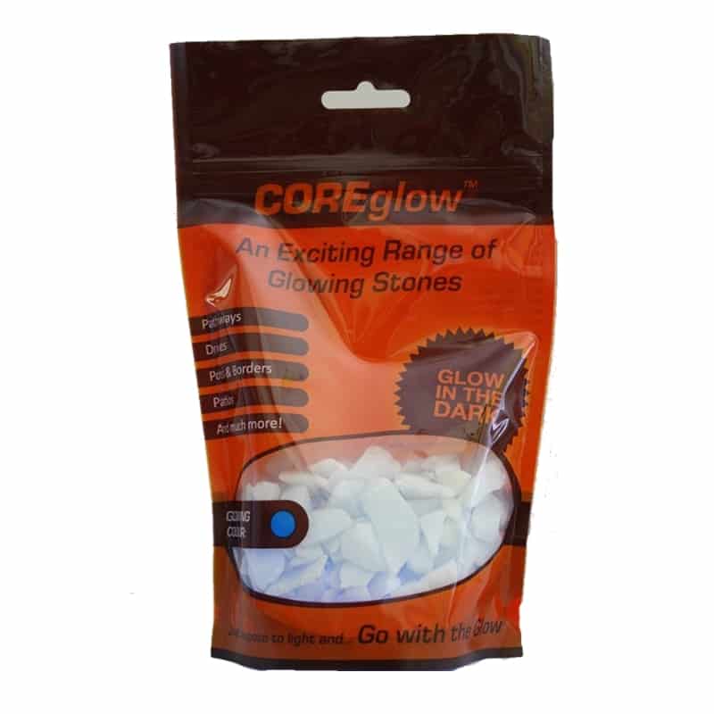 CORE GLOW - 6-12mm Glowing Gravel - 3 Colours Available