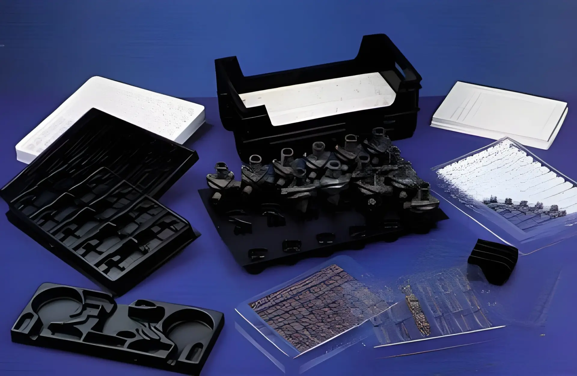 Standard Vacuum Formed Plastic Trays UK
