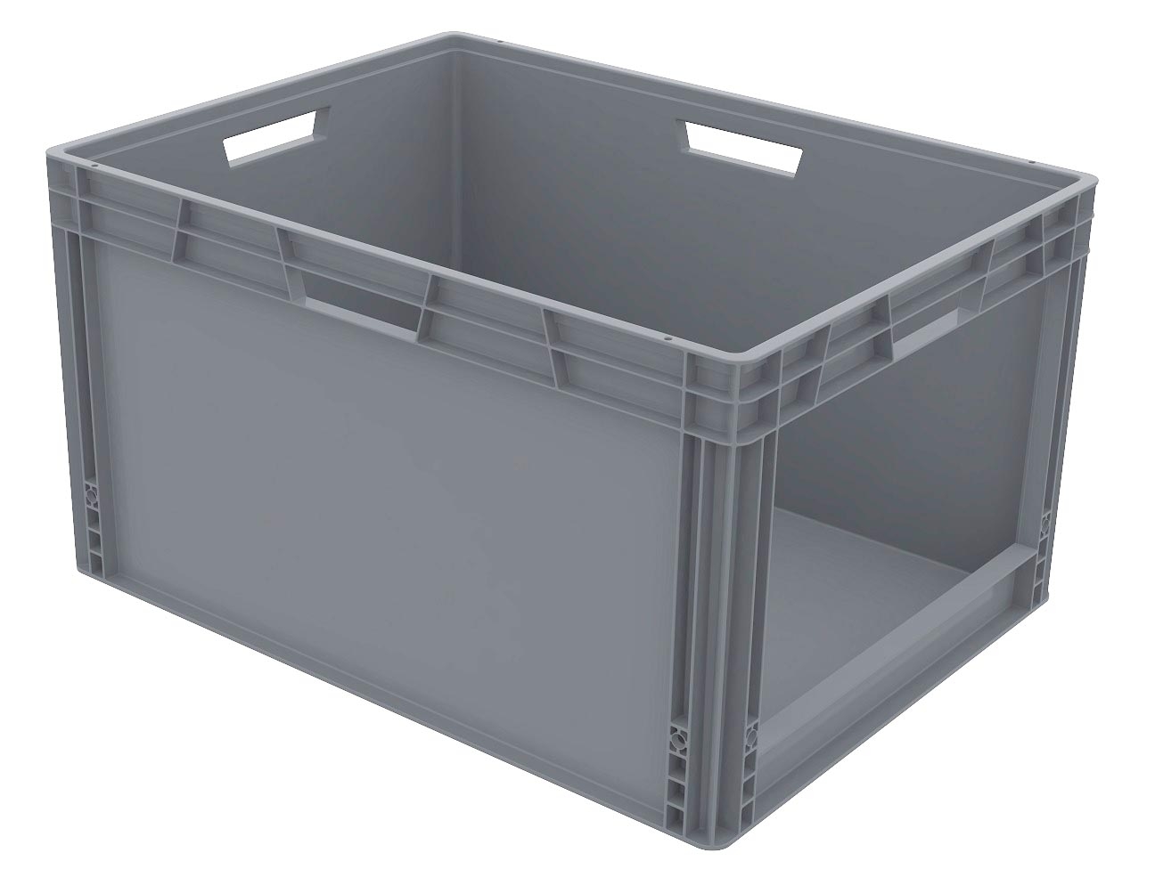 185 Litre Recycled Open Fronted Euro Plastic Stacking Picking Container