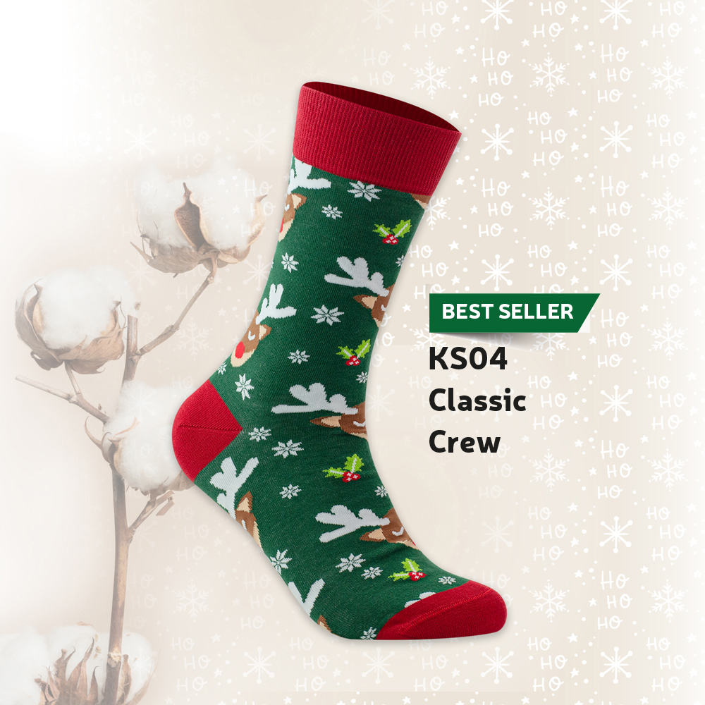 Upcycled Christmas socks