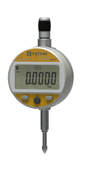 Suppliers Of Sylvac S_Dial WORK Nano Digital Indicators For Aerospace Industry