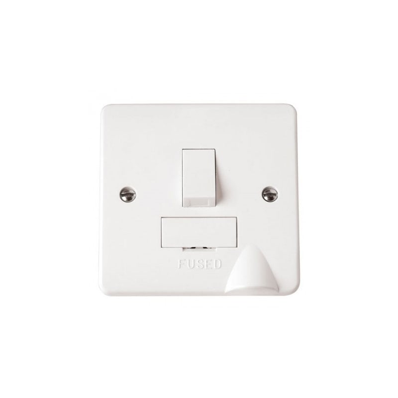 Click DP Switched Fused Connection Unit Flex Outlet