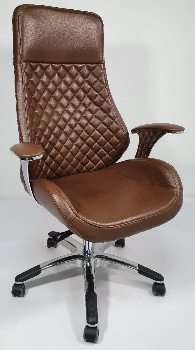 Providers Of Contemporary Brown Leather Reclining Executive Office - YS1107A UK