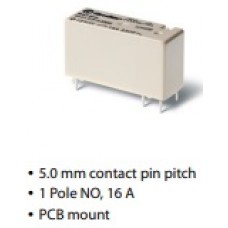 Relay, 43 Series, Low Profile PCB