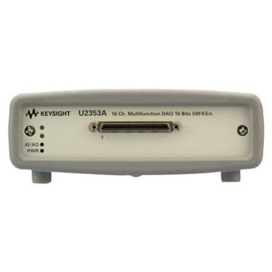 Keysight U2353A Modular Multifunction USB DAQ, 16 Channel, Analog Inputs, 500 kS/s