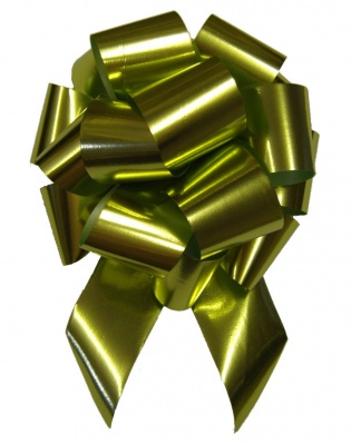 Pull Bows - 50mm - MATT METALLIC GREEN (pk10)