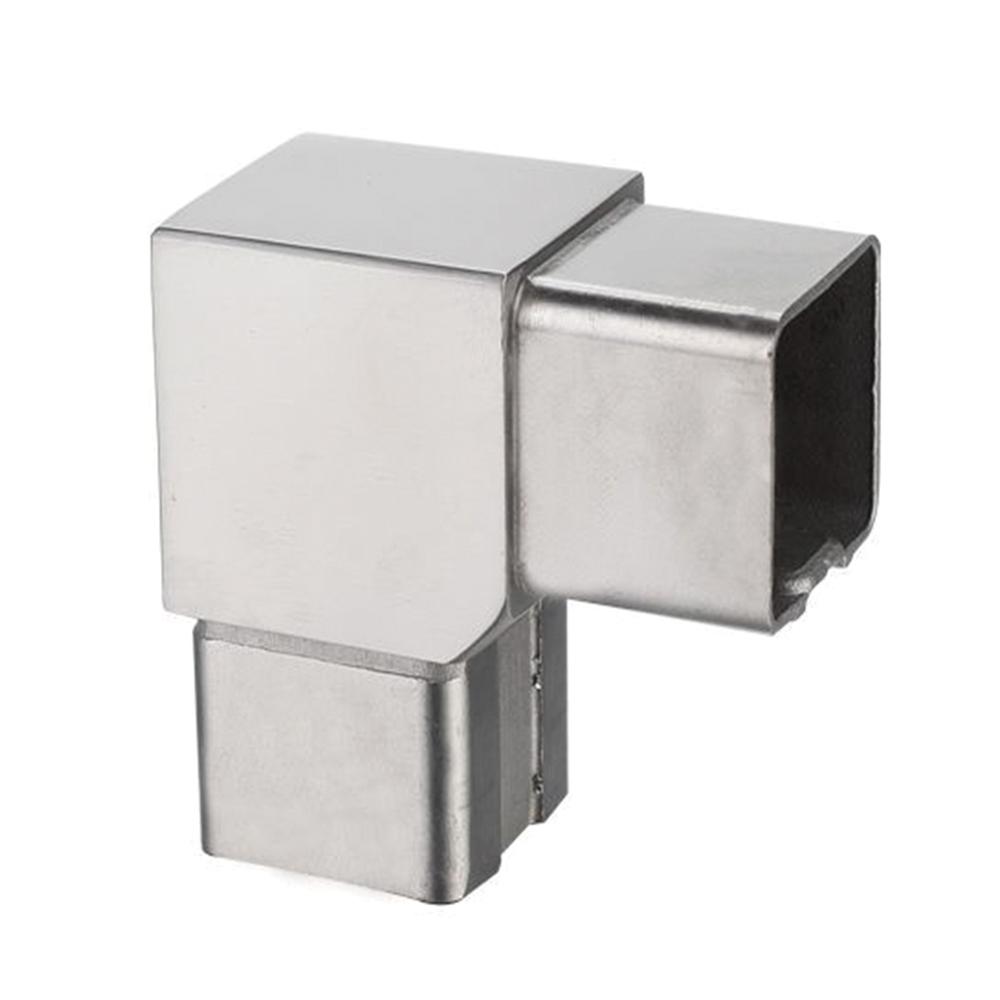 Square Elbow - 90 degree Corner40 x 40mm Box   - 316 stainless steel